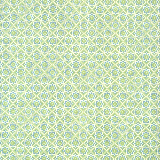 Geometric Green Tiles Italian Paper ~ Tassotti